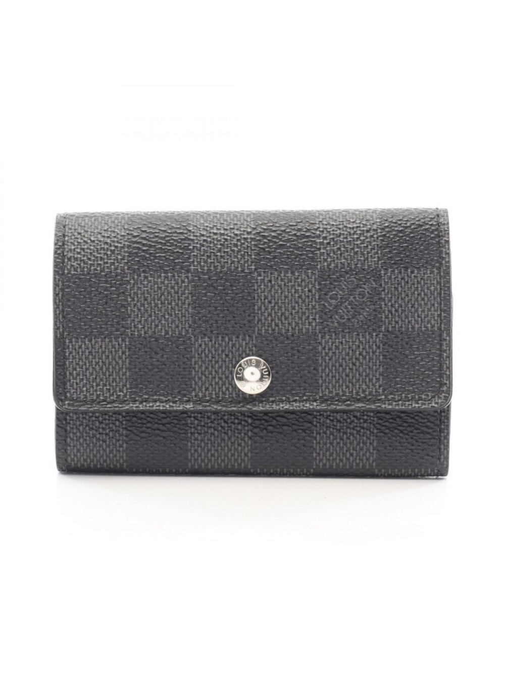Louis Vuitton Key Case Multicles 6 Damier Graphite Key Holder